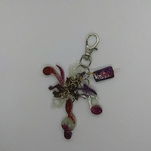 Handmade resin charm keychain